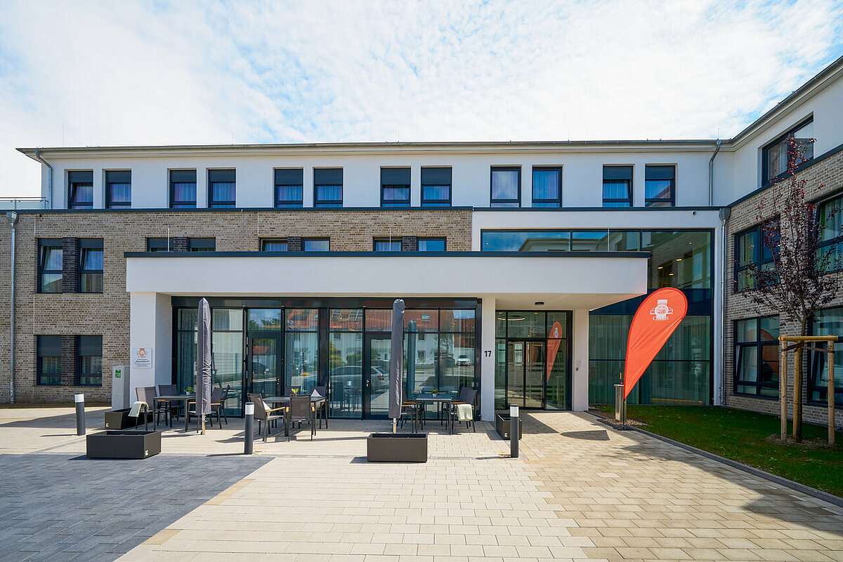 Eingang zur CMS Senioren-Residenz Sprockhövel