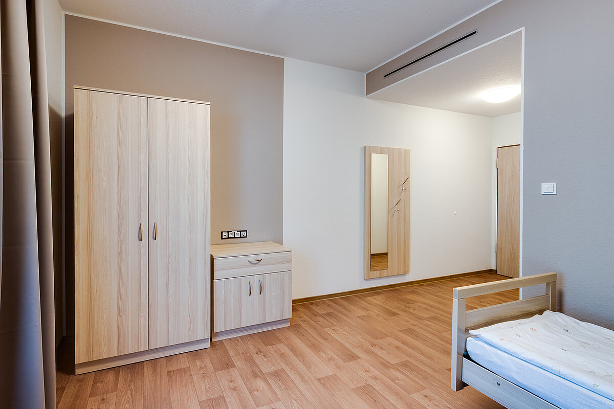 Einzelzimmer im Pflegeheim Gummersbach